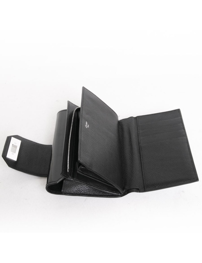 Portefeuille CARTIER en cuir et serpent