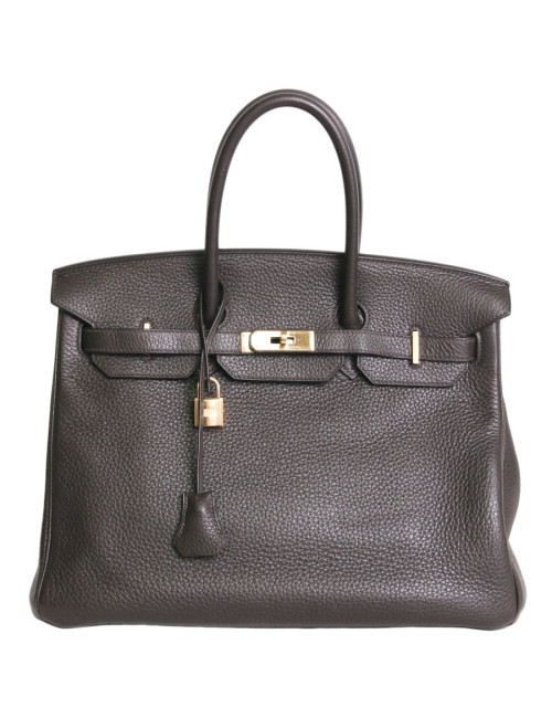 Birkin 35 HERMES taurillon clémence 