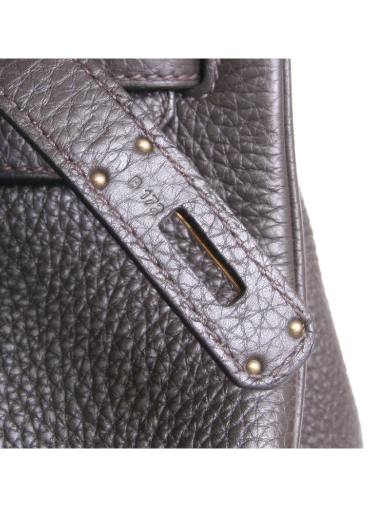 Birkin 35 HERMES taurillon clémence 