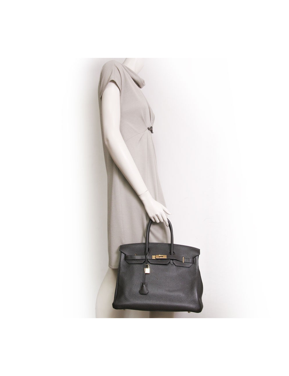 Birkin 35 HERMES taurillon clémence 