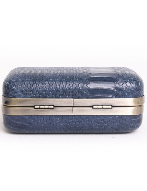 Sac pochette HOUSE OF HARLOW 160 serpent bleu