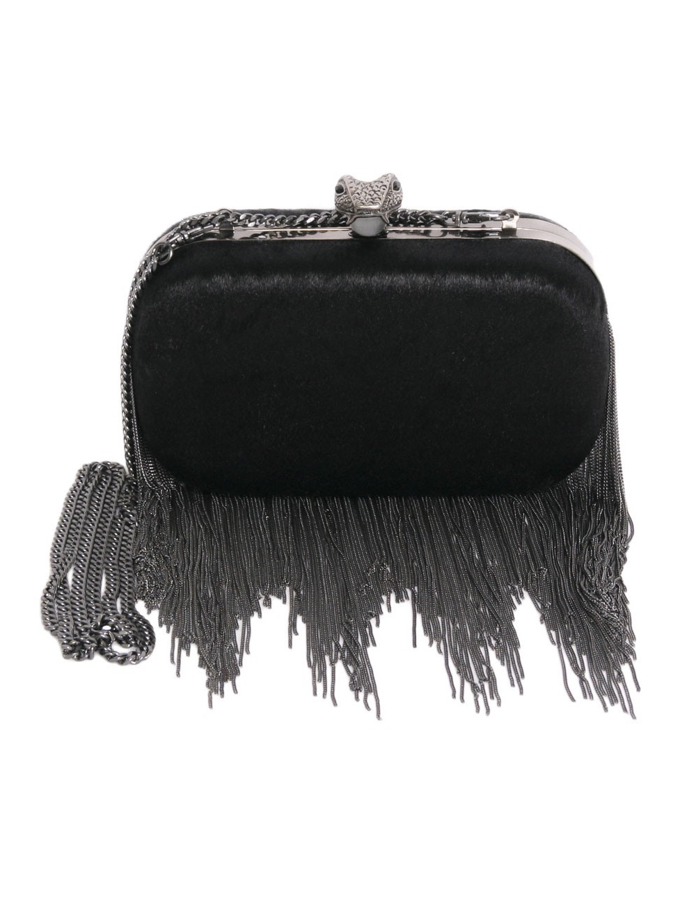 Sac pochette HOUSE OF HARLOW 160 poulaine noir