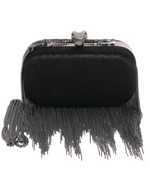 Sac pochette HOUSE OF HARLOW 160 poulaine noir