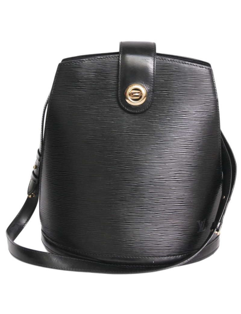 Sac LOUIS VUITTON en cuir épi noir 