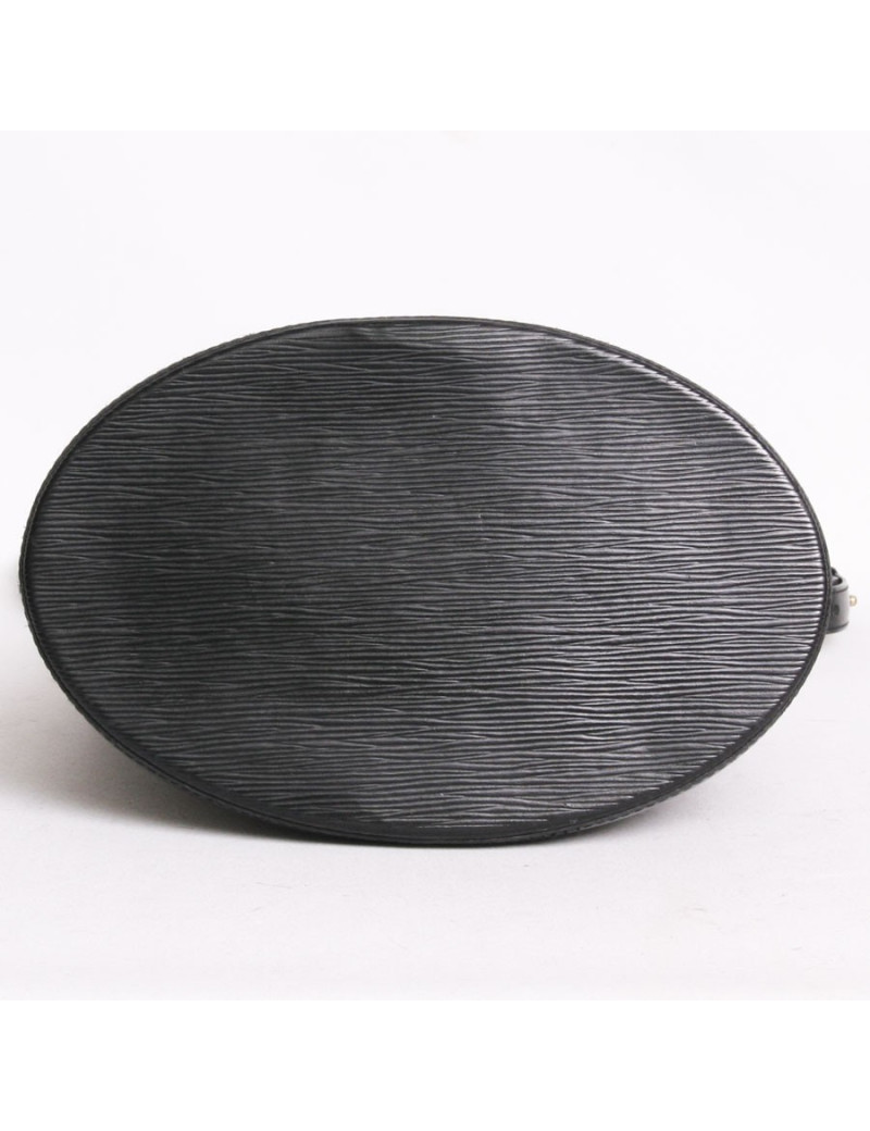 Cluny LOUIS VUITTON black epi leather bag