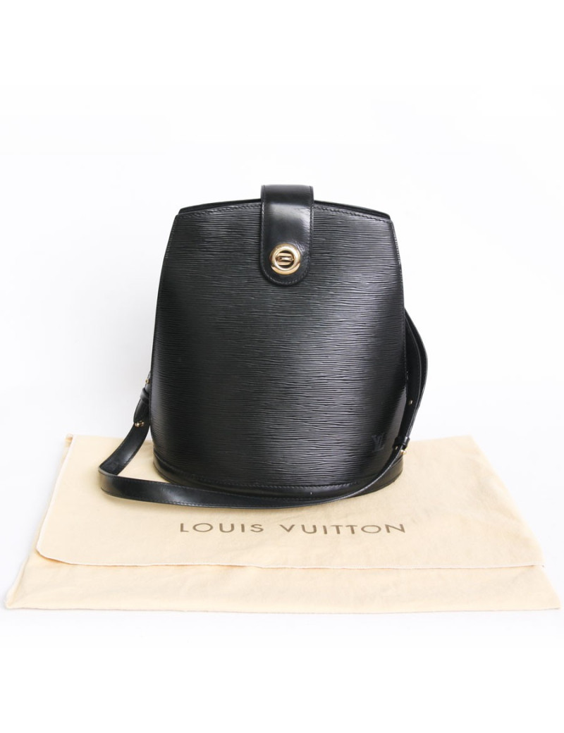 Sac LOUIS VUITTON en cuir épi noir 