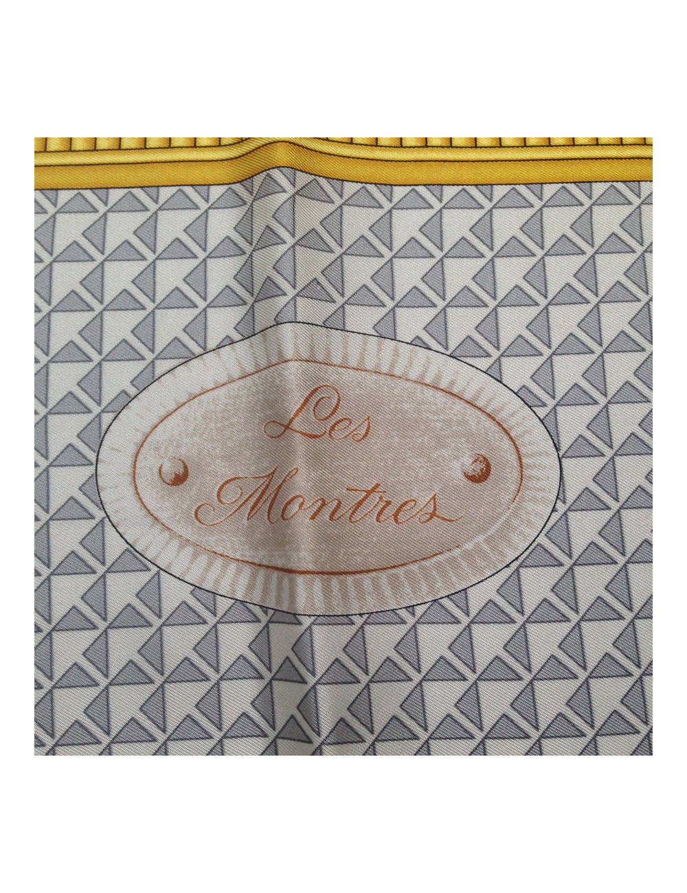 Foulard "les montres" BREGUET en soie