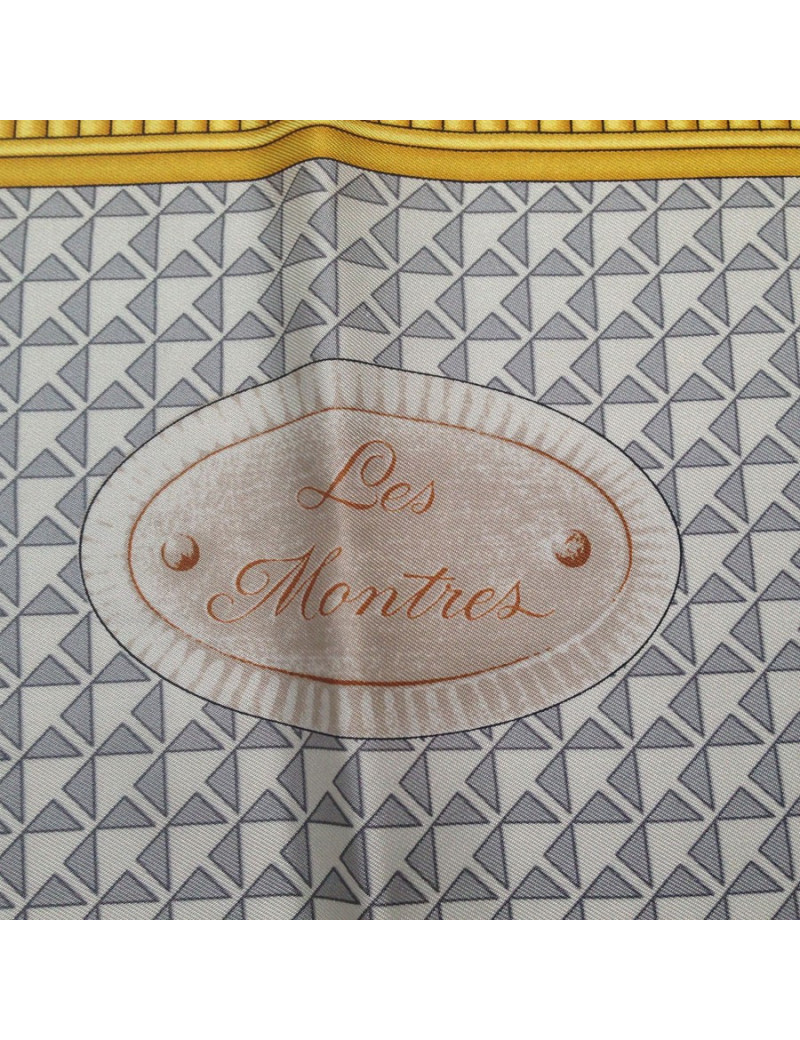 Foulard "les montres" BREGUET en soie