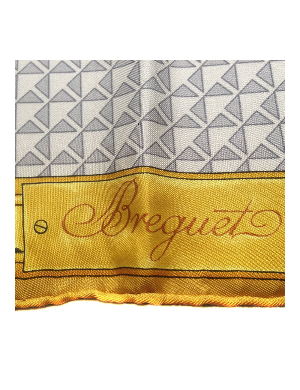 Foulard "les montres" BREGUET en soie