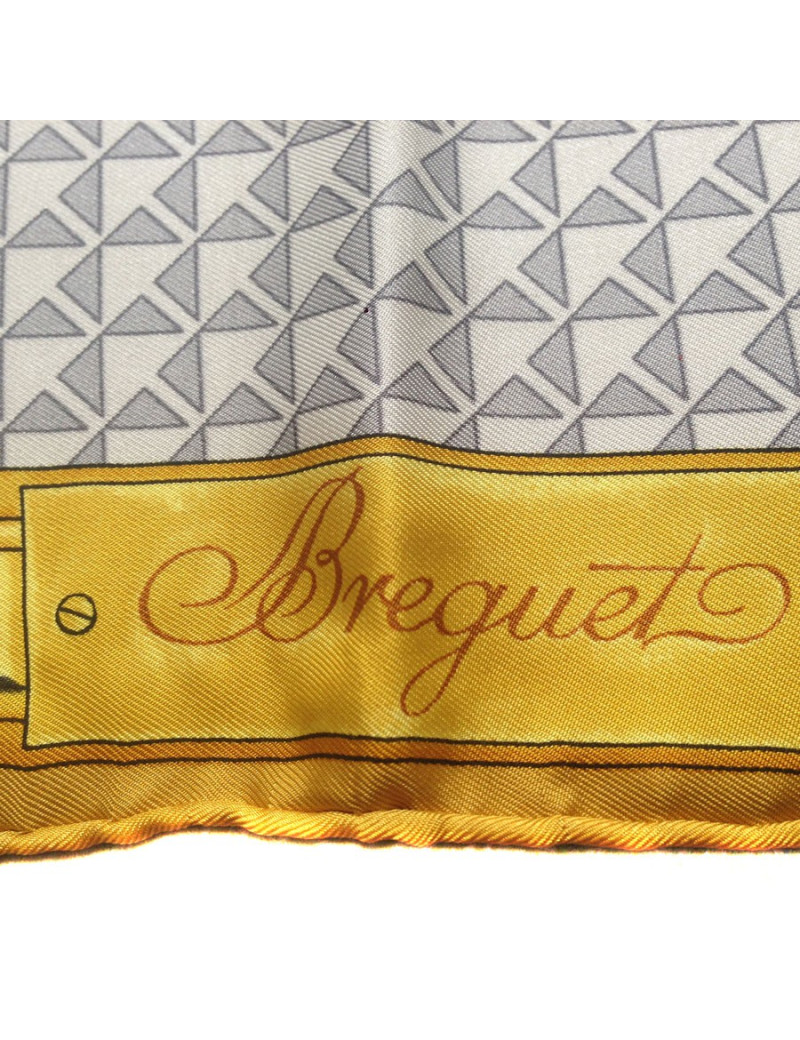 Foulard "les montres" BREGUET en soie