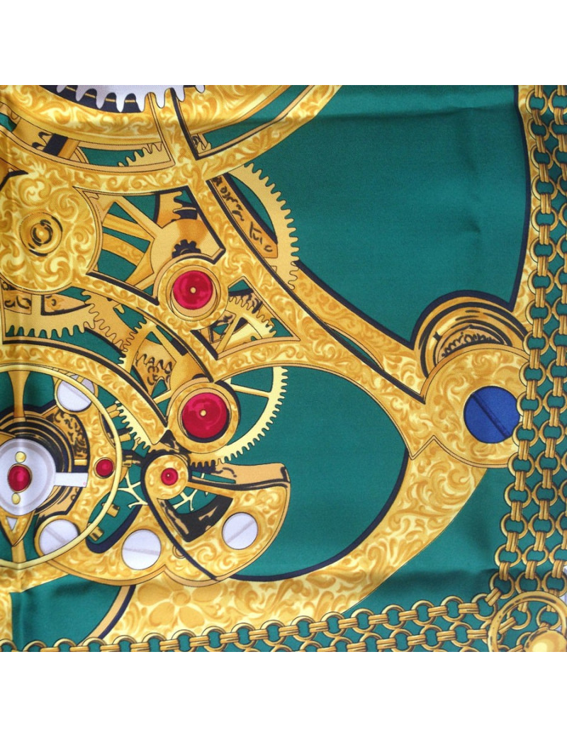 Scarf "watches" BREGUET in silk