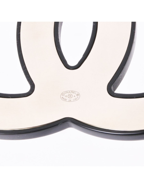 PIN CHANEL CC plexi black and serious of camellias