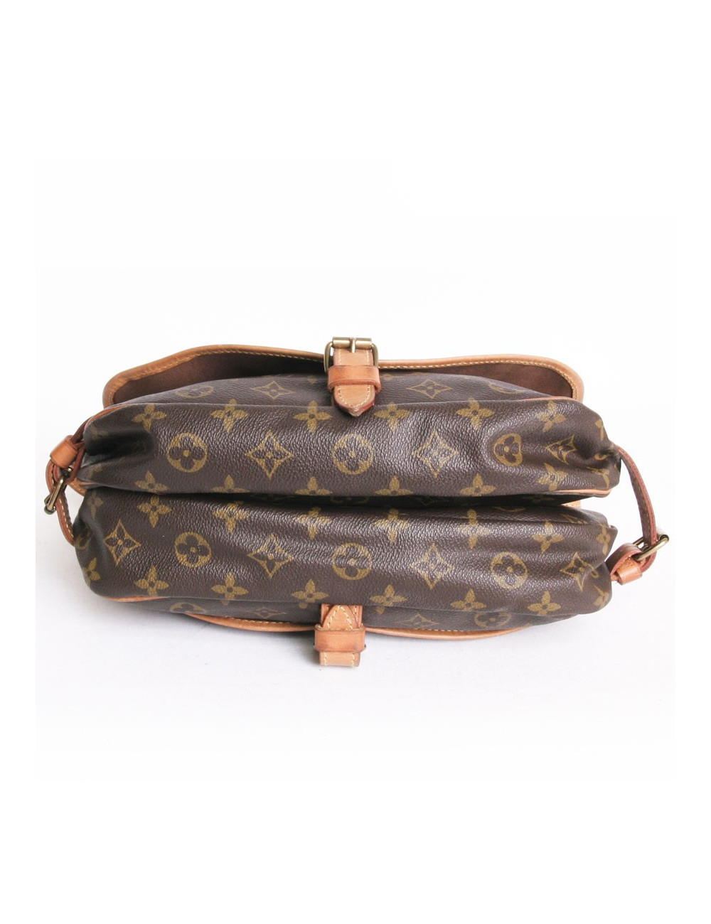 "Saumur" LOUIS VUITTON monogram LV coated canvas bag