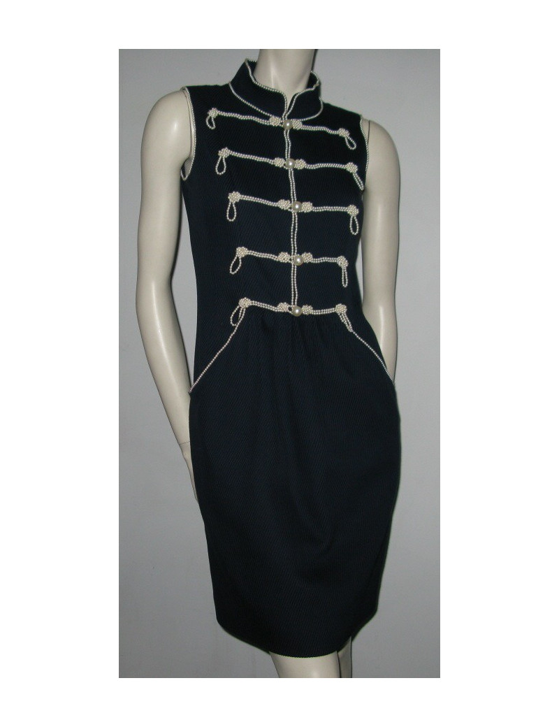 Robe col officier CHANEL