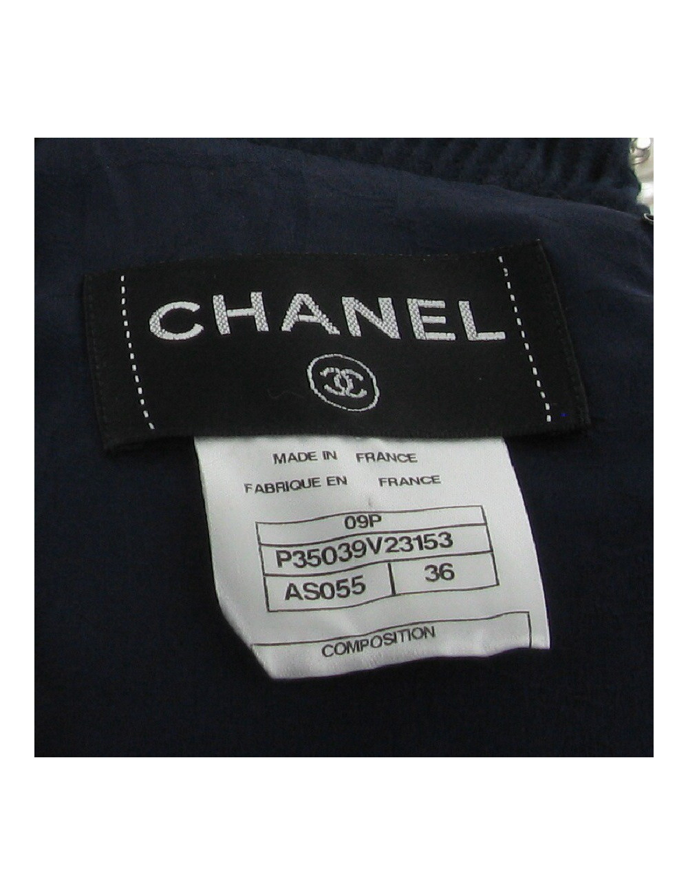 Col officer CHANEL dress