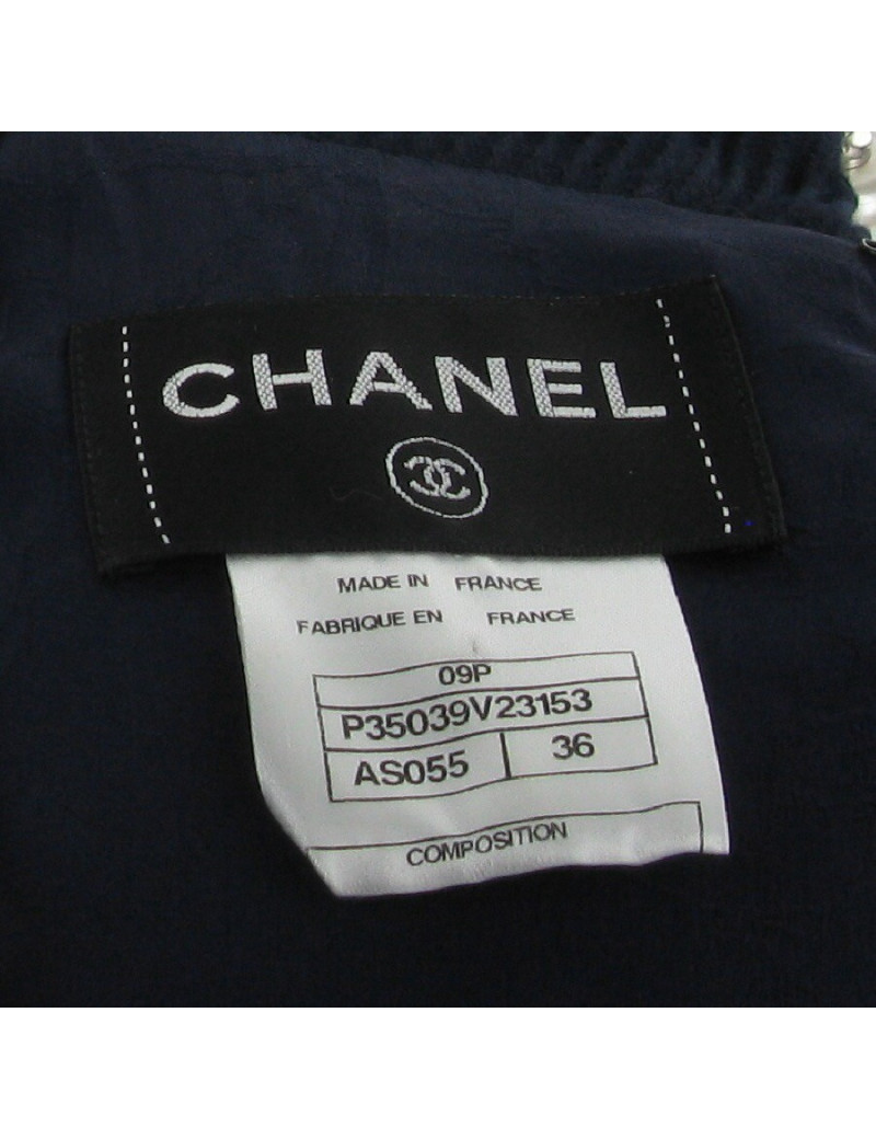 Robe col officier CHANEL