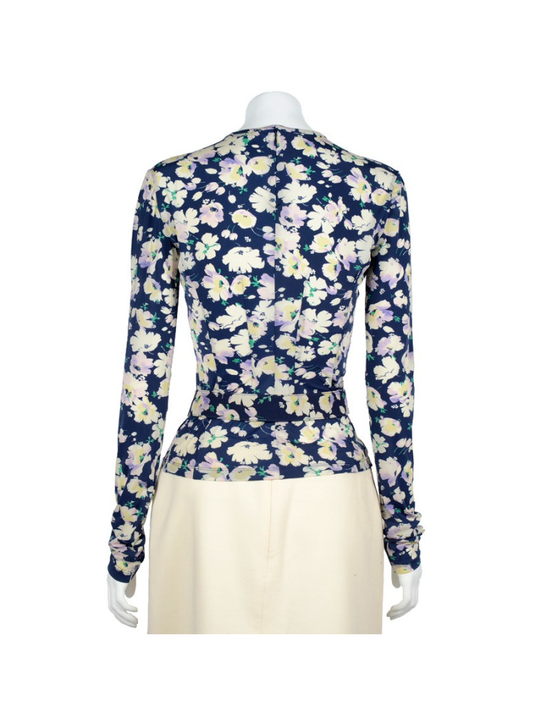 Top with belt NINA RICCI flowers T38