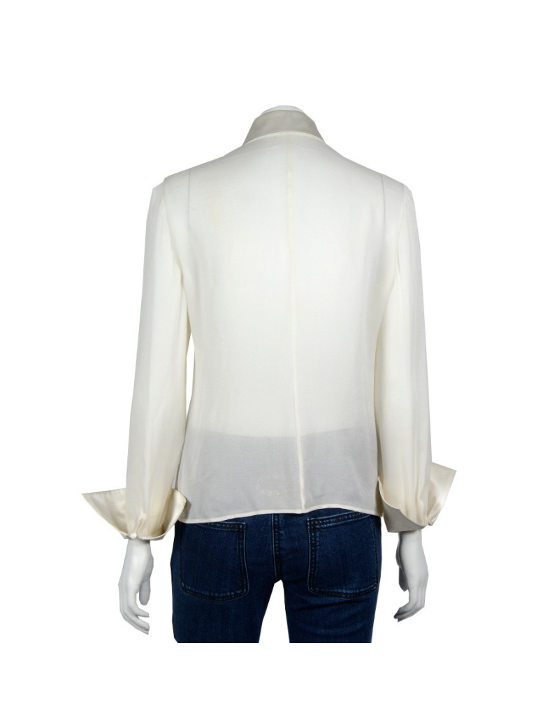 Blouse VALENTINO ivory silk T40