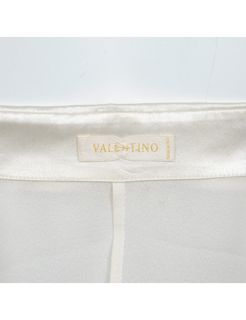 Blouse VALENTINO ivory silk T40