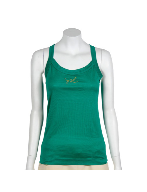 T Shirt vert YVES SAINT LAURENT  taille M