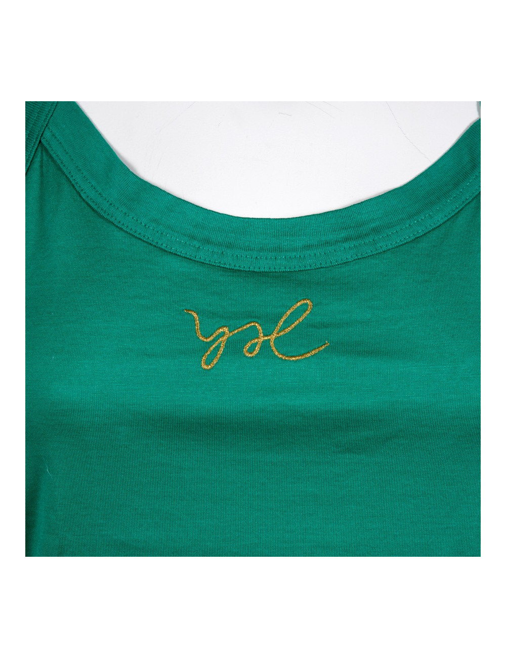 T Shirt vert YVES SAINT LAURENT  taille M
