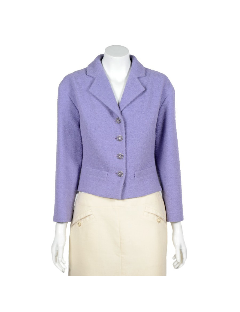 Veste CHANEL t42 violette