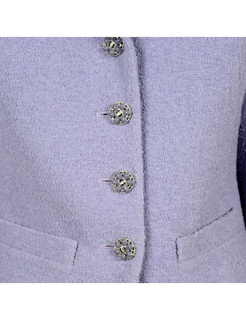 Veste CHANEL t42 violette