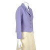 CHANEL jacket in purple wool size 42fr
