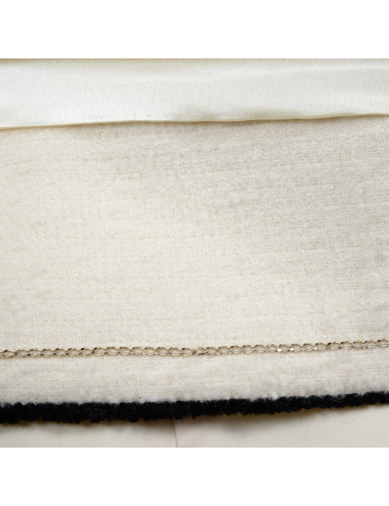 Ivory jacket CHANEL T 36 "Paris-Moscow"