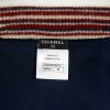 CHANEL "Paris Dallas" vest in blue, red and beige cashmere T 38