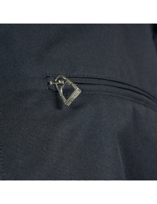 Parka HERMES toile noire Taille L