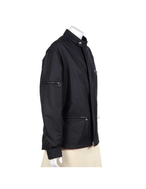 Parka HERMES toile noire Taille L