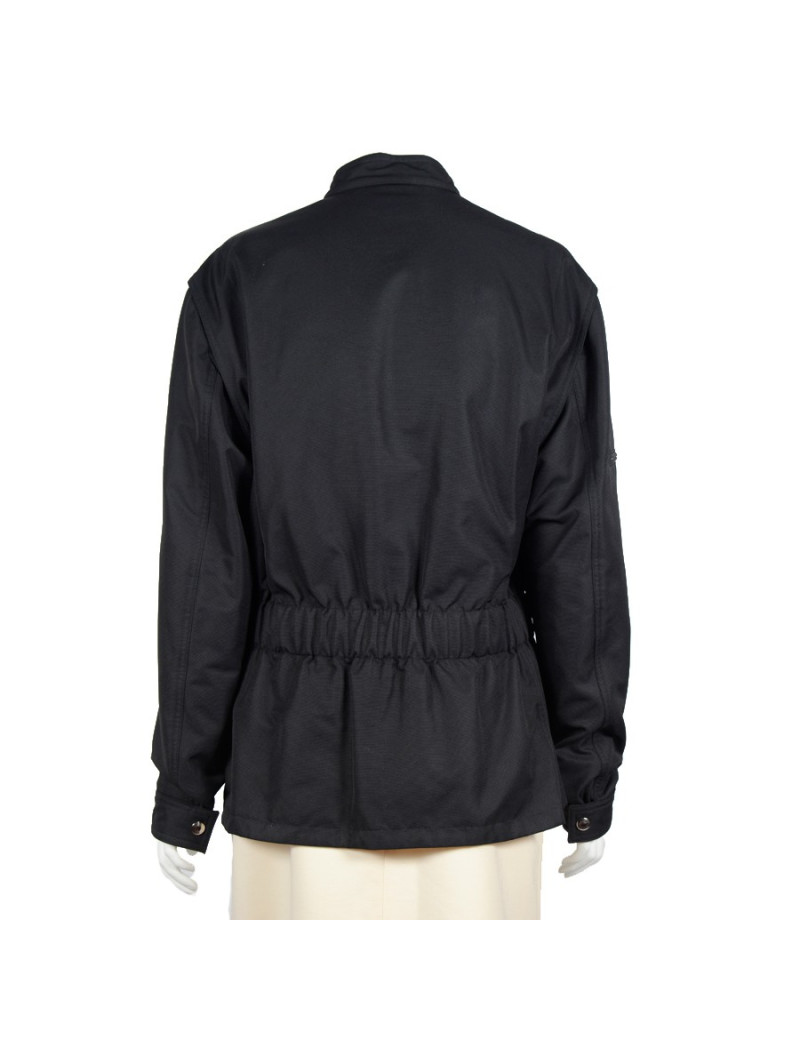 Parka HERMES toile noire Taille L