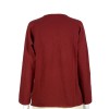 HERMES sweater size L Burgundy cashmere