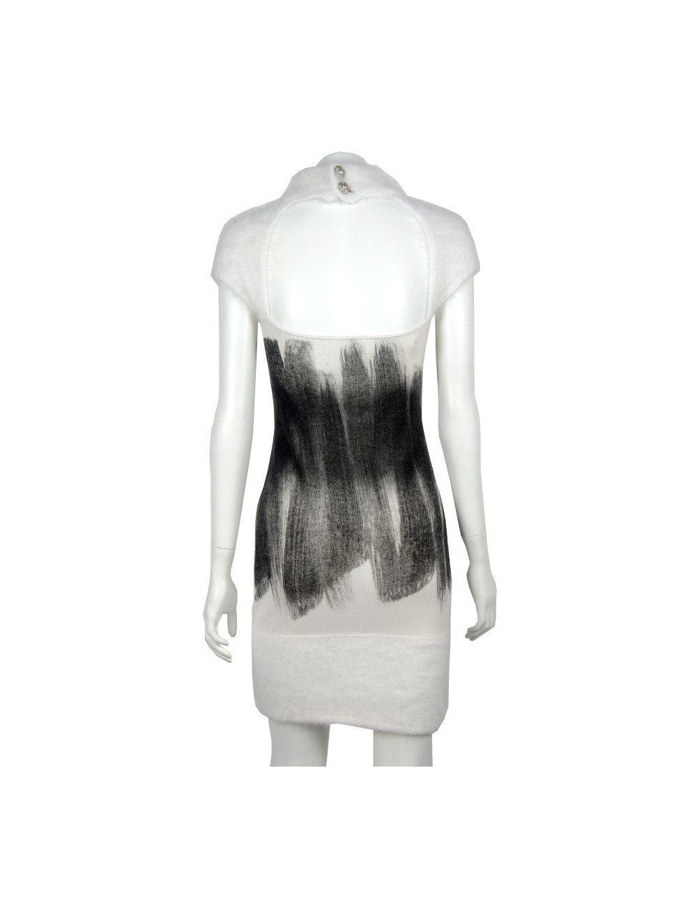 Robe CHANEL T34 cachemire et angora