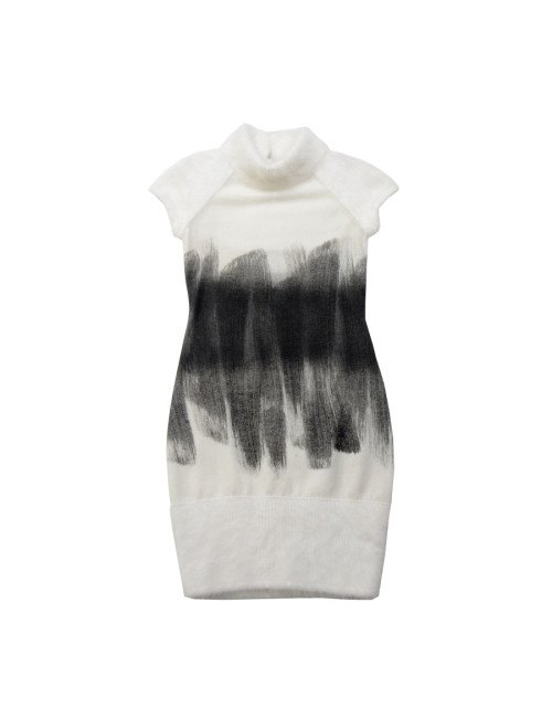 Robe CHANEL T34 cachemire et angora