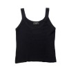 Top CHANEL in black cashmere T36