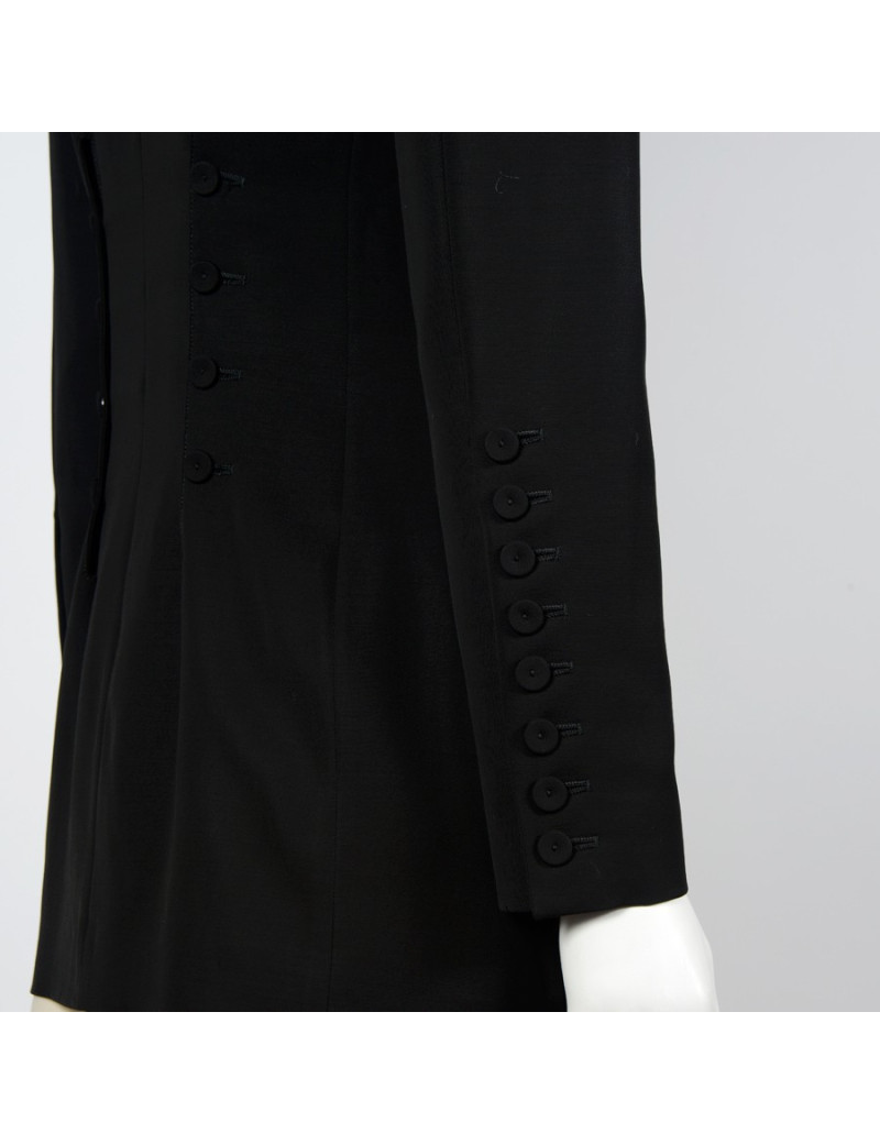 Jacket Jean-Paul GAULTIER wool cold black T38