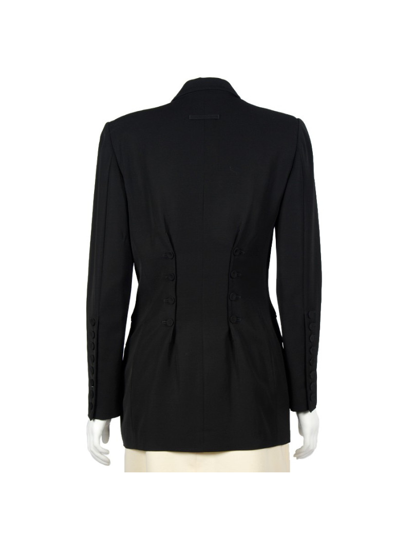 Jacket Jean-Paul GAULTIER wool cold black T38