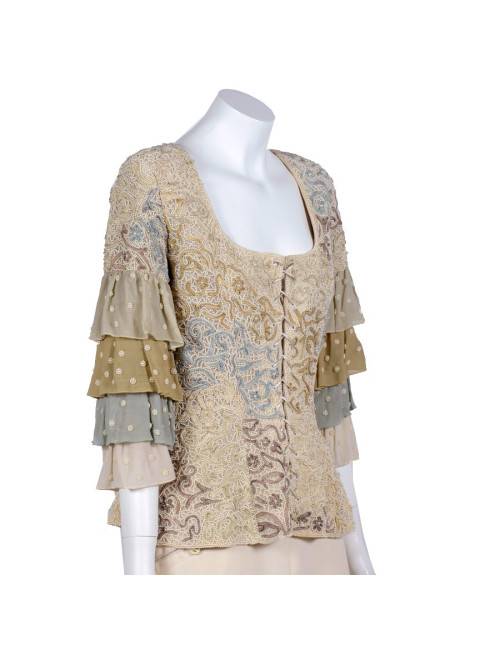 Corset perlé vintage DUPIRÉ