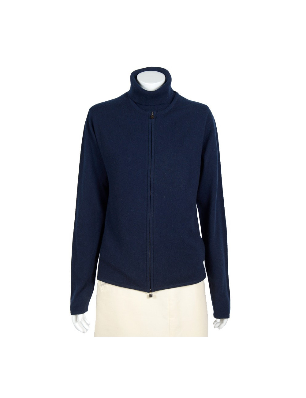 Twin-set HERMES cachemire bleu marine