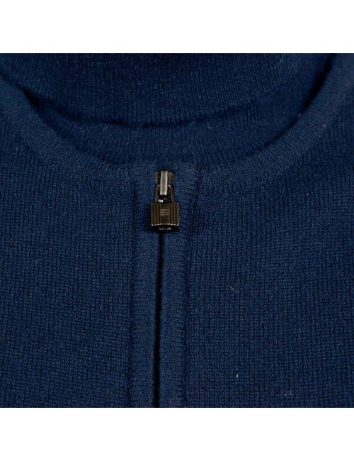 Twin-set HERMES cachemire bleu marine