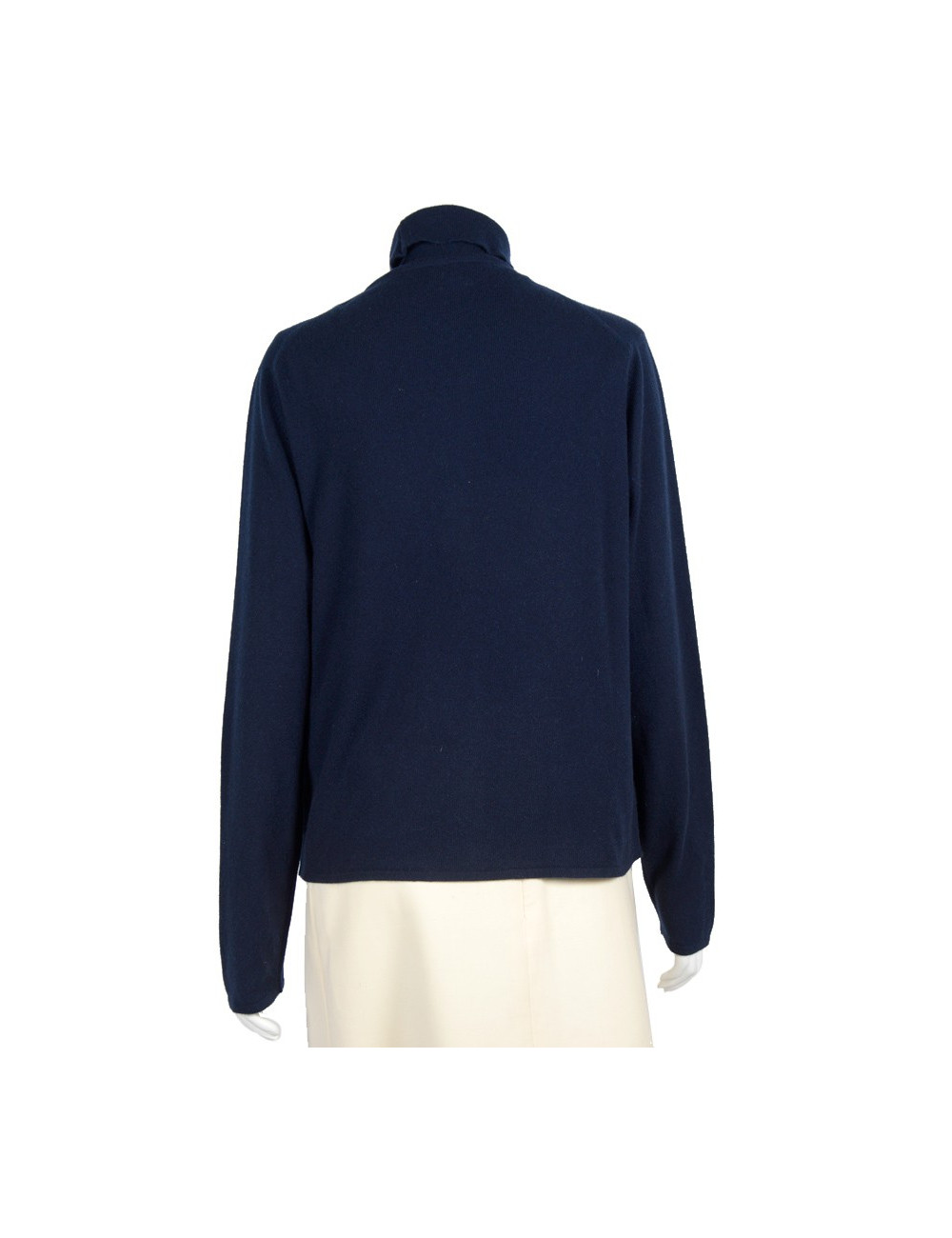 Twin-set HERMES Navy Blue cashmere XL t