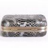 Album HOUSE OF HARLOW 1960 way snake leather black silver and gold