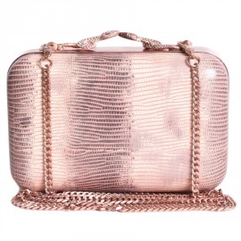 Album HOUSE OF HARLOW 1960 leather reptile way pink and gray