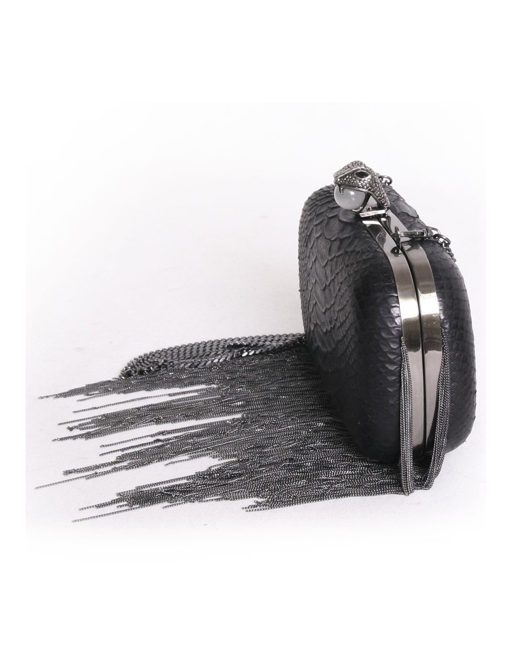 Album HOUSE OF HARLOW 1960 leather way black python