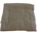 HERMES Plume shawl in a beige cashmere and silk 