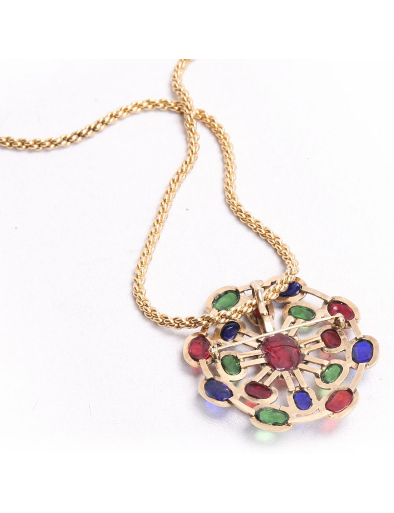 Sautoir  broche MARGUERITE DE VALOIS Couture