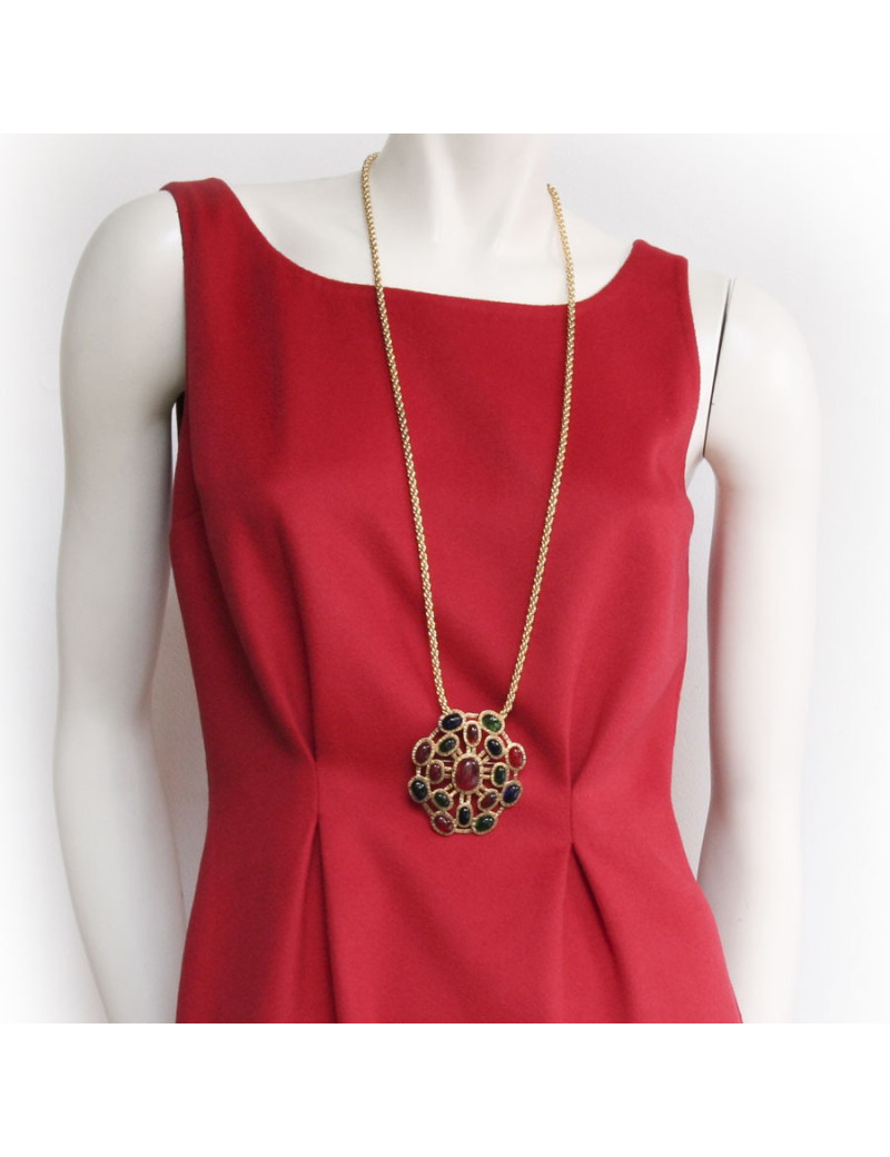 Sautoir  broche MARGUERITE DE VALOIS Couture