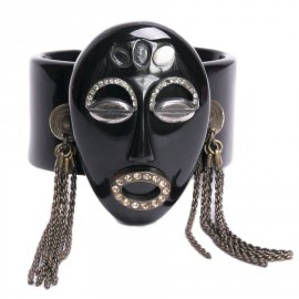 MISSONI cuff with African mask